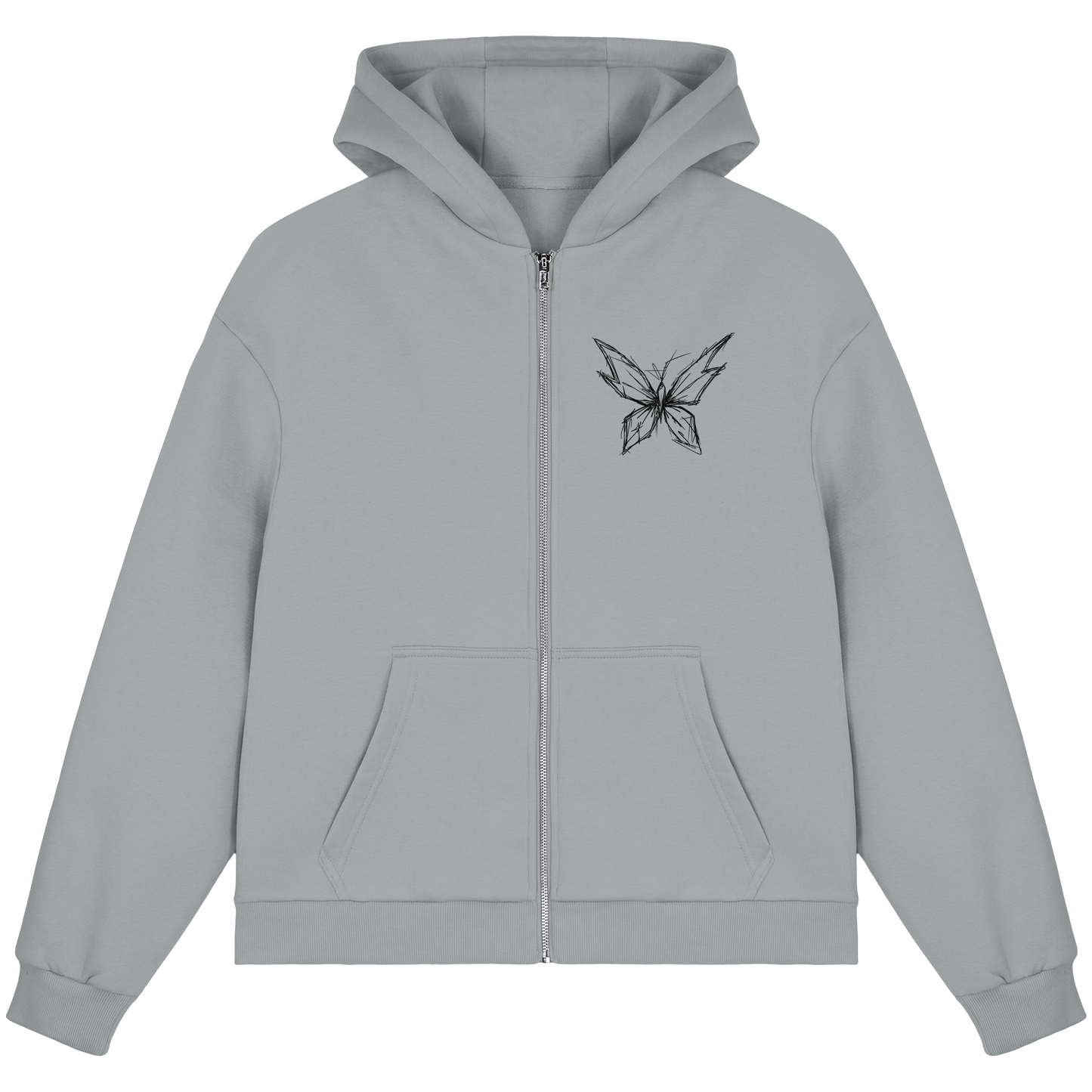 ButterflyLine - Fluffy Boxcut Zipper