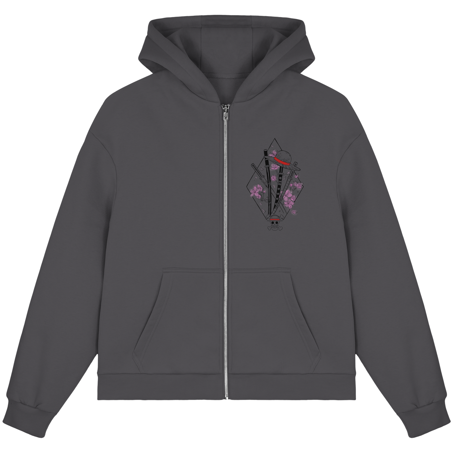 SakuraKatana - Fluffy Boxcut Zipper