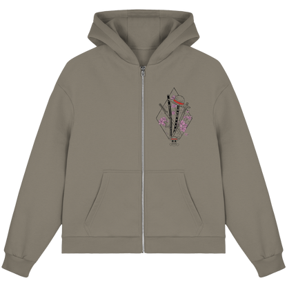 SakuraKatana - Fluffy Boxcut Zipper