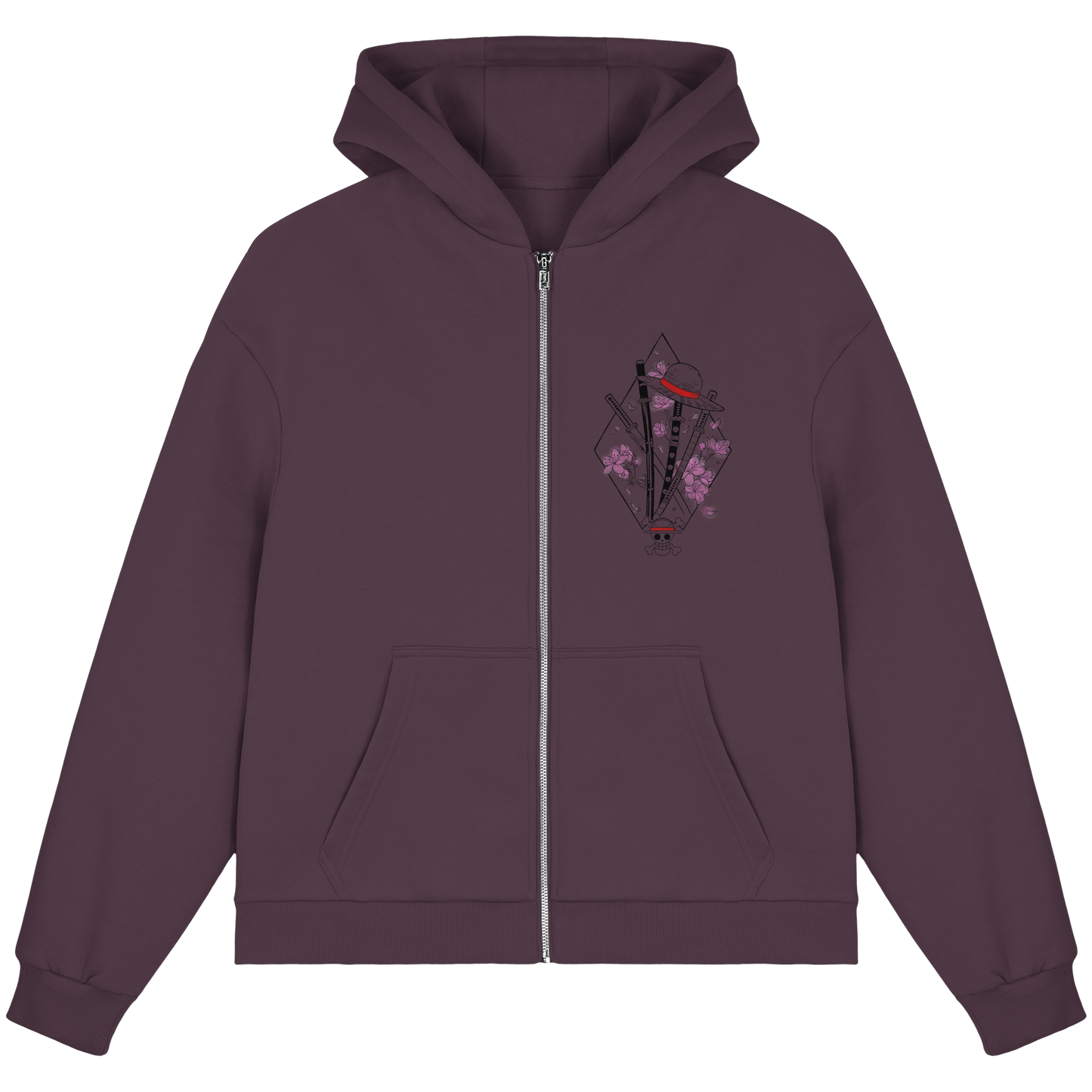 SakuraKatana - Fluffy Boxcut Zipper