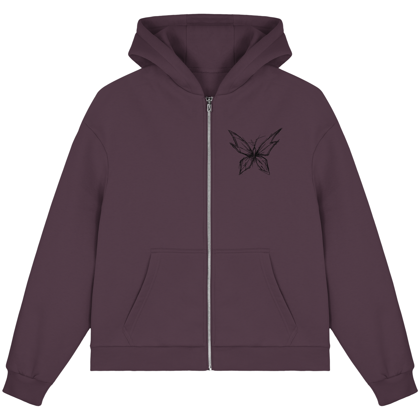 ButterflyLine - Fluffy Boxcut Zipper