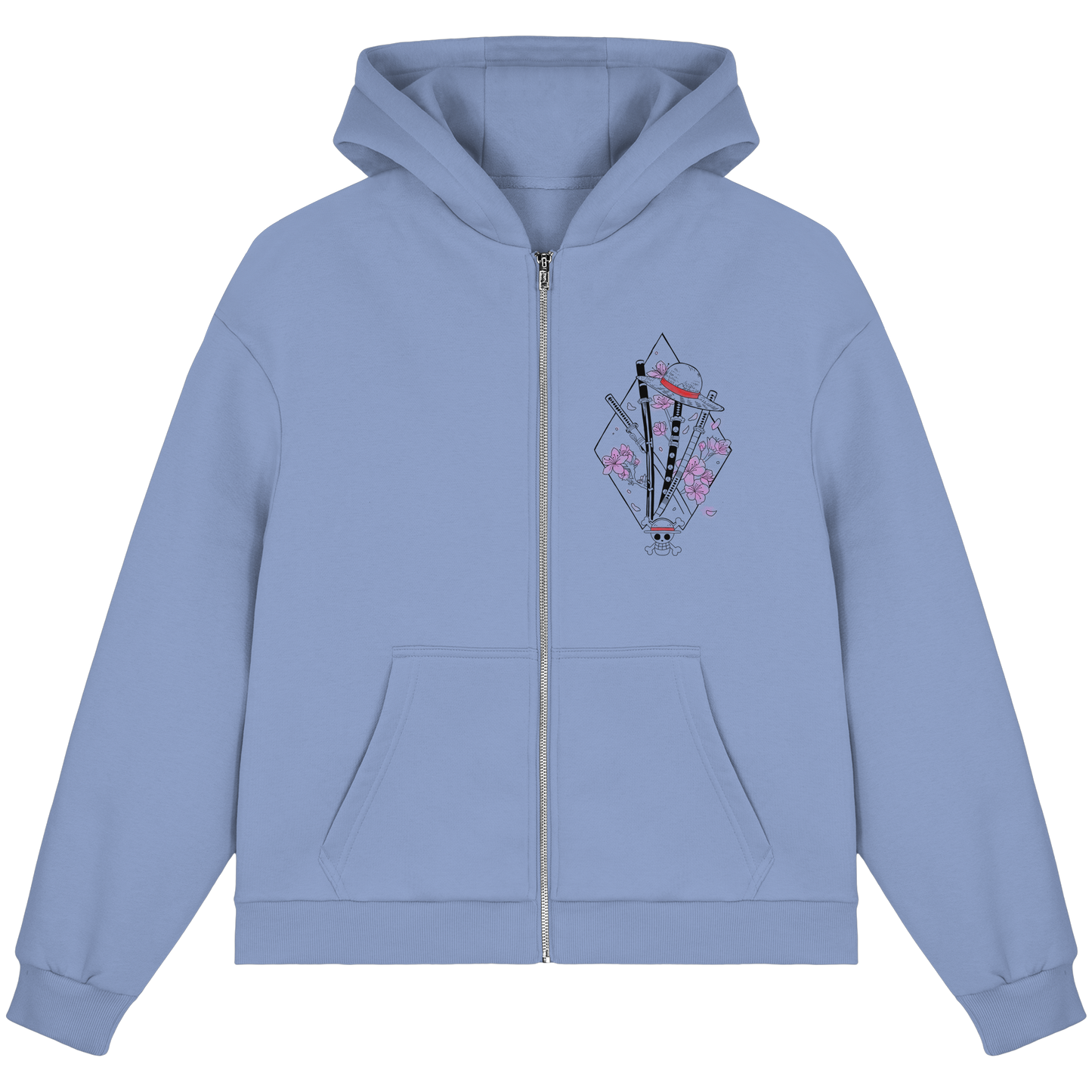 SakuraKatana - Fluffy Boxcut Zipper