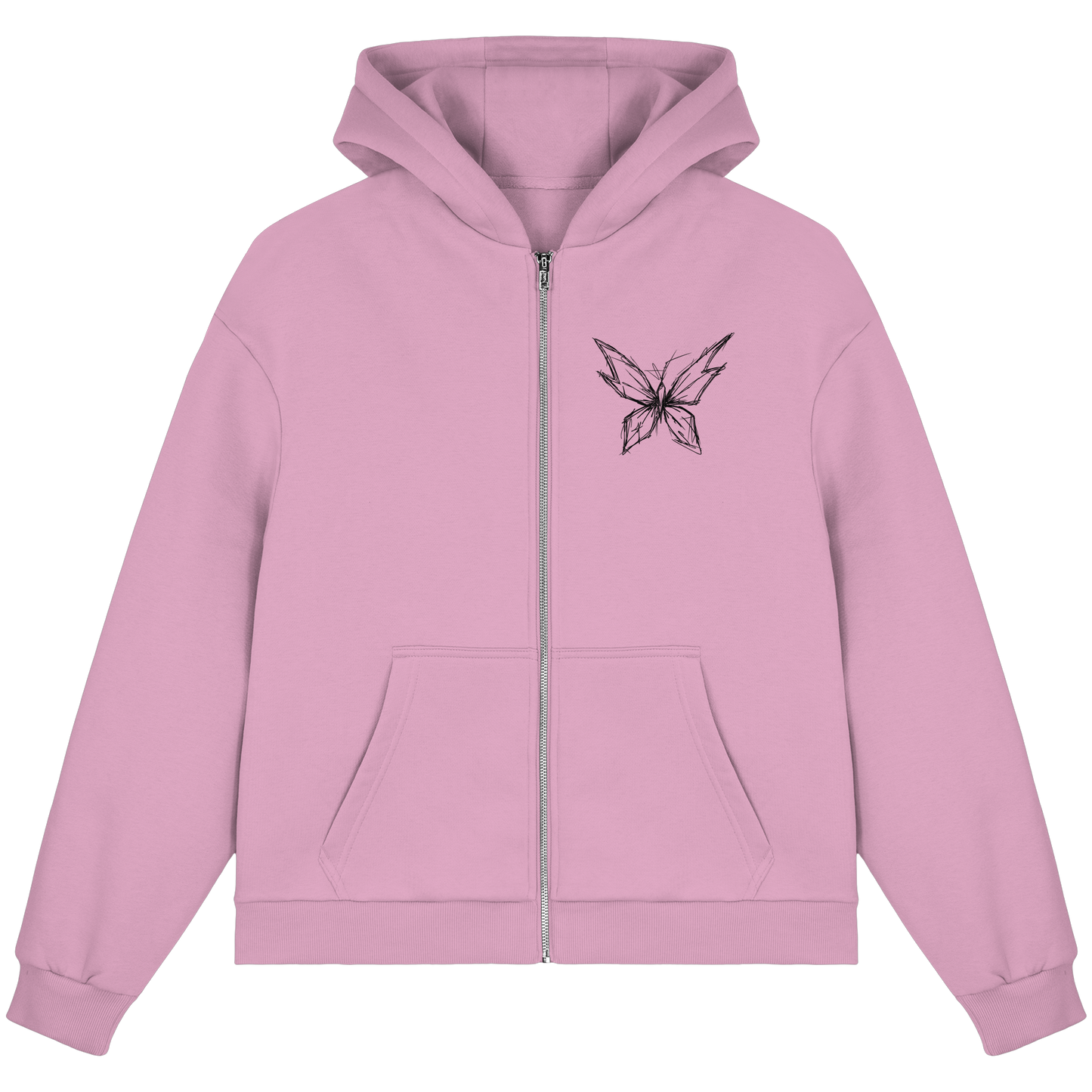 ButterflyLine - Fluffy Boxcut Zipper