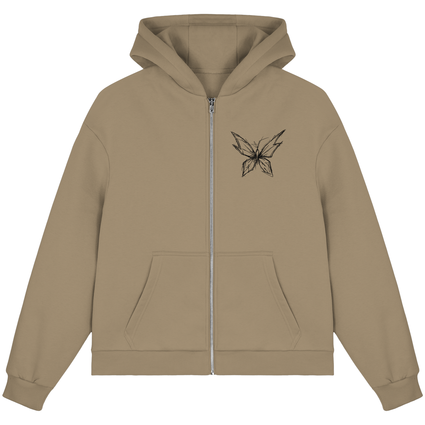 ButterflyLine - Fluffy Boxcut Zipper