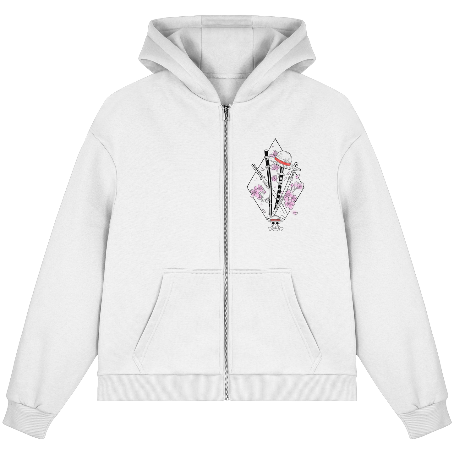 SakuraKatana - Fluffy Boxcut Zipper