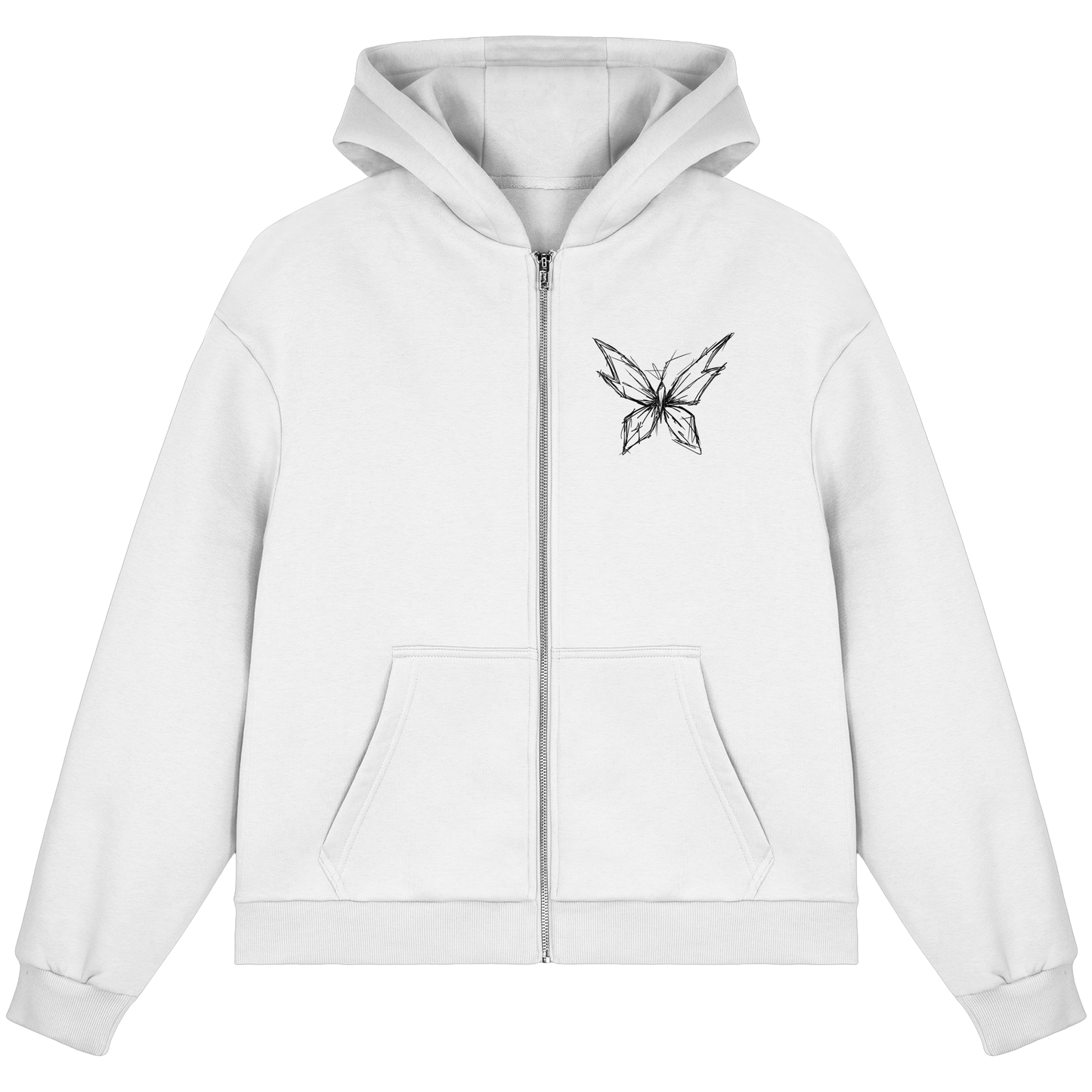 ButterflyLine - Fluffy Boxcut Zipper
