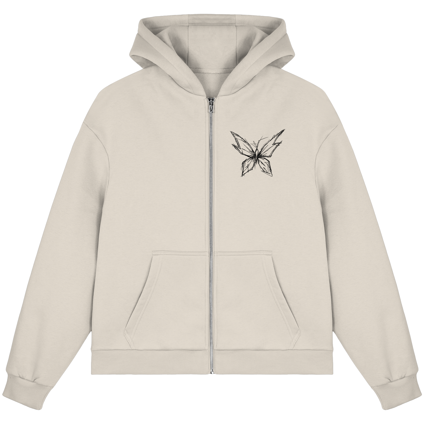 ButterflyLine - Fluffy Boxcut Zipper