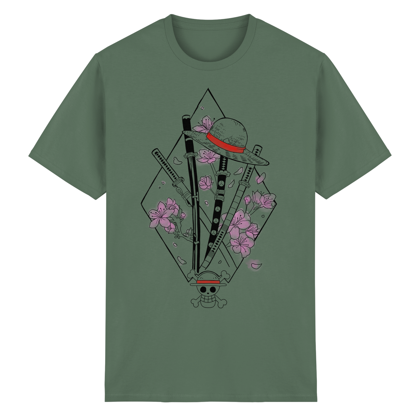 SakuraKatana - Heavy Cotton T-Shirt