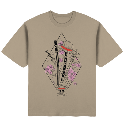 SakuraKatana - Streetwear Oversized T-Shirt