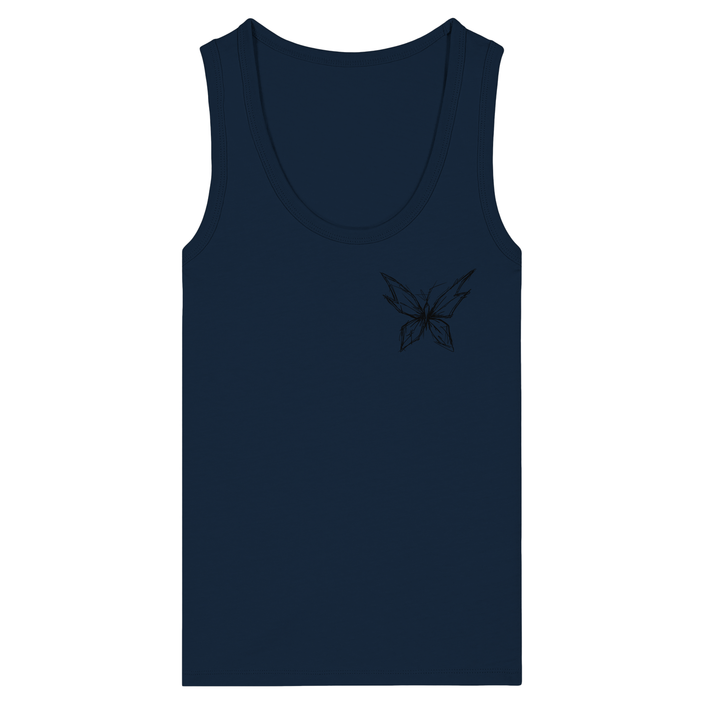 ButterflyLine - Womens Organic Fitted Tank Top