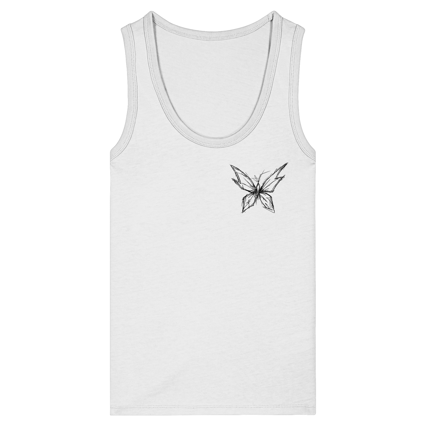 ButterflyLine - Womens Organic Fitted Tank Top